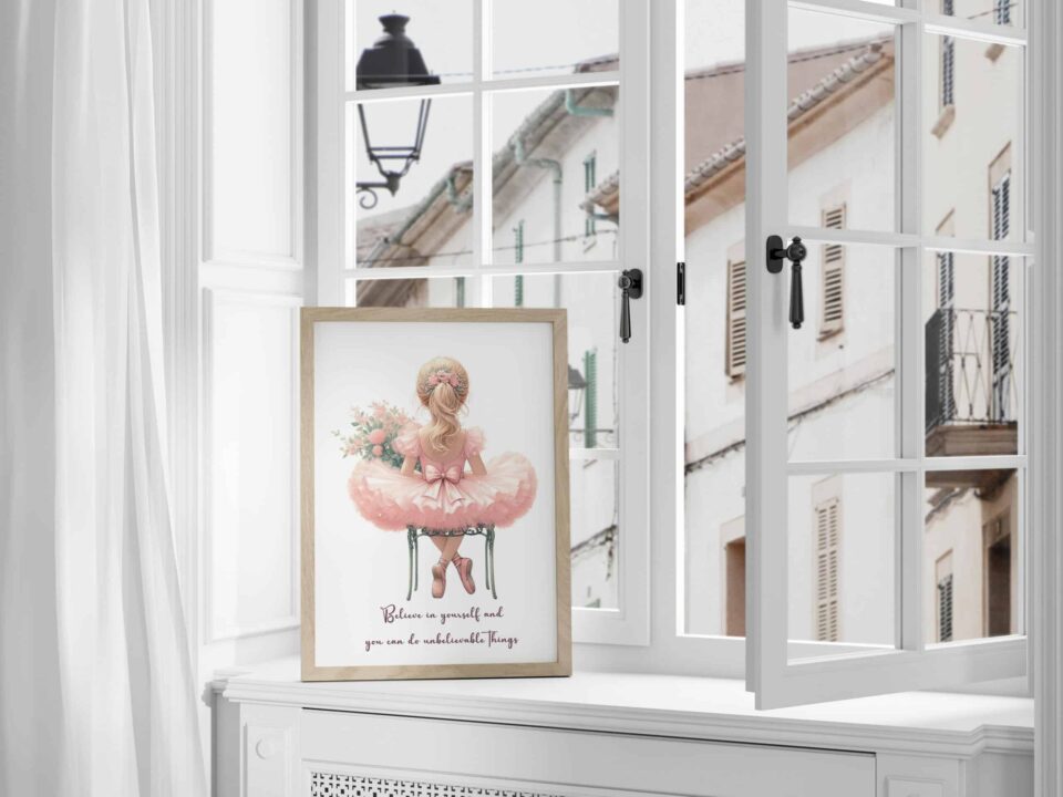 Tablou - Balerina Believe in Yourself - imagine 4