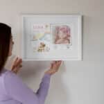 Tablou Personalizat cu Poză Nou-Născut Luna - imagine 4