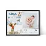 Tablou Personalizat cu Poză Nou-Născut - Ares - imagine 6