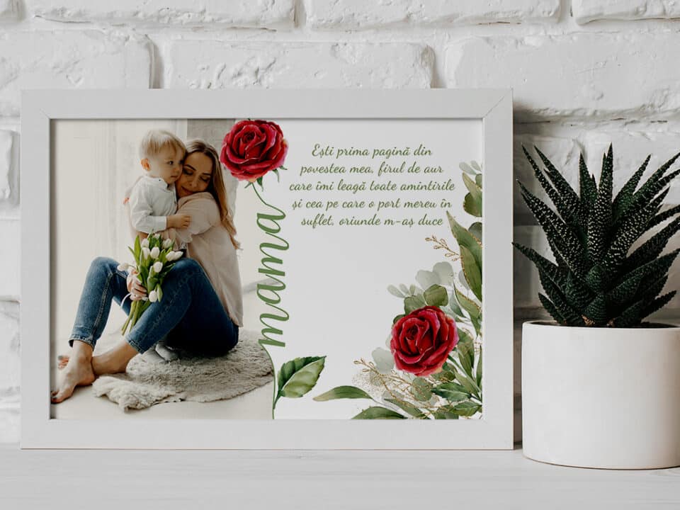 Iubire de Mamă - Tablou personalizat - imagine 3