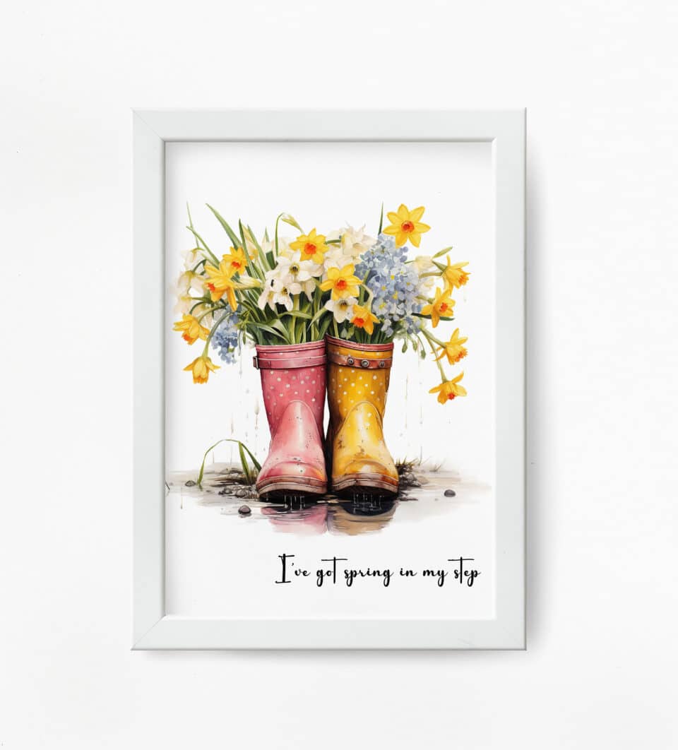 Spring in my Step - Tablou decorativ - imagine 3