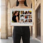 tablou colaj personalizat "40 & fabulous"