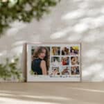 tablou colaj personalizat "40 & fabulous"